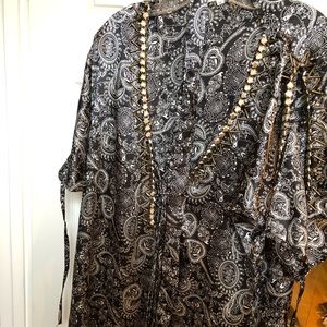 Night out top. Size M